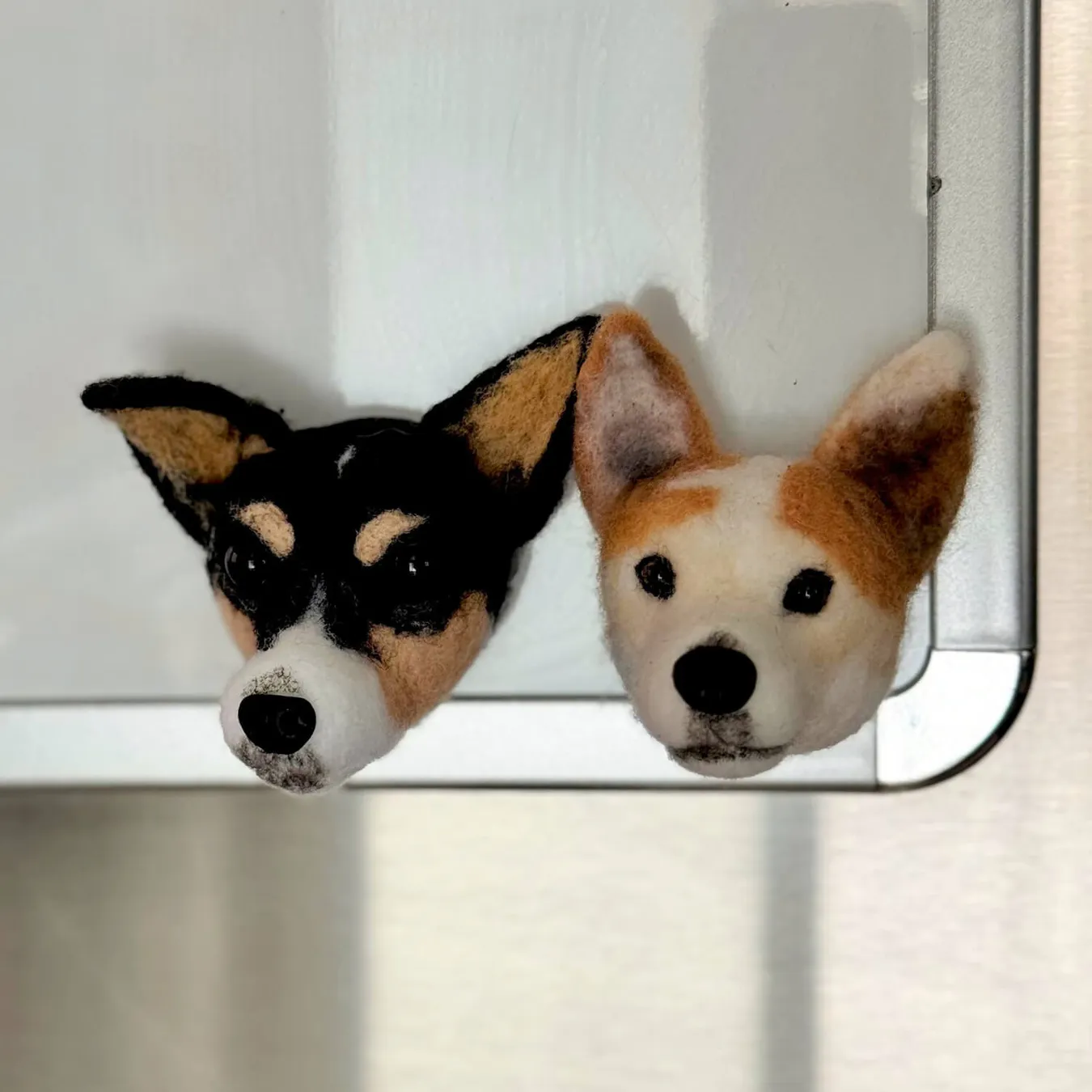 Select to view 'Felted Magnets of Your Pet' image