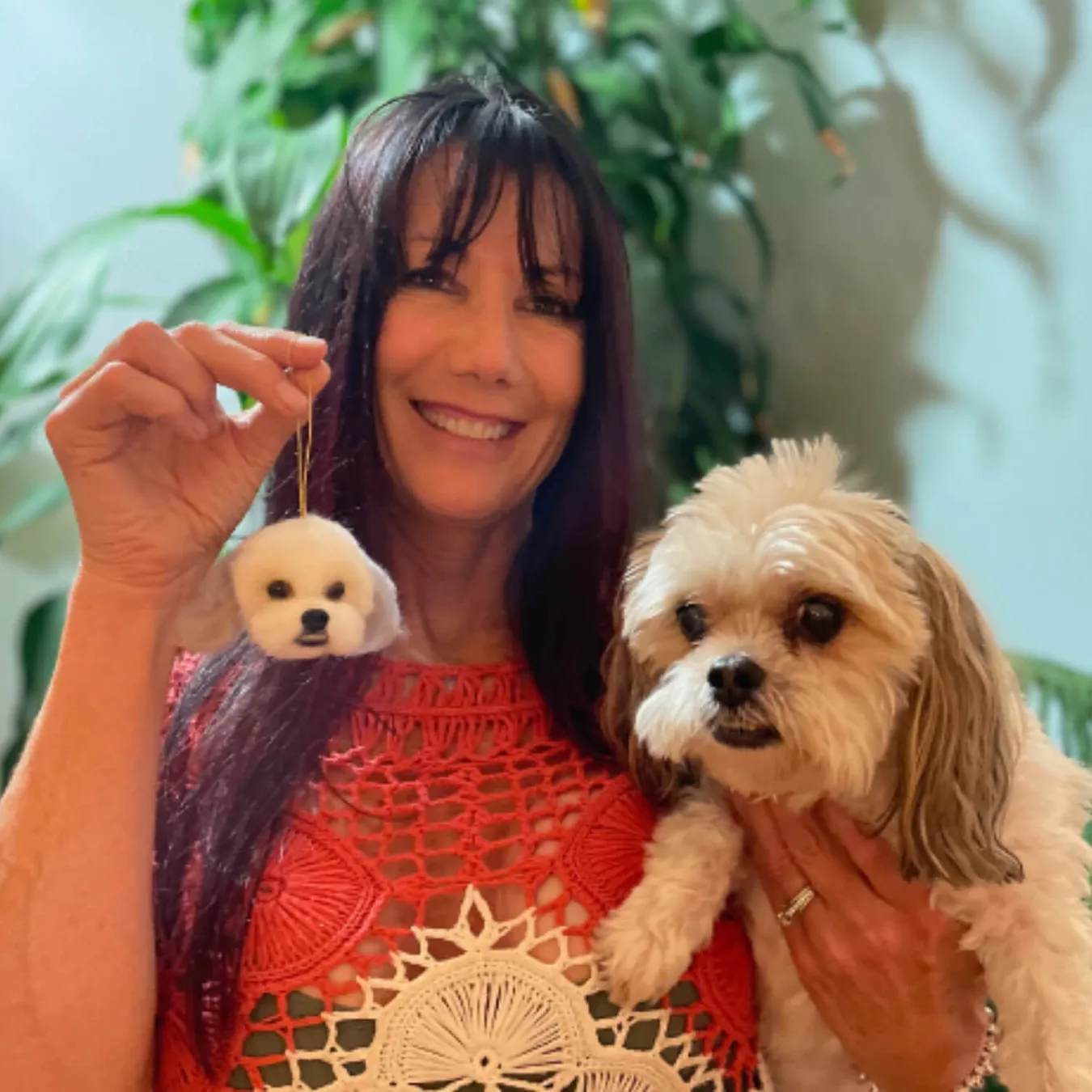 Select to view 'Felted Ornaments of Your Pet' image