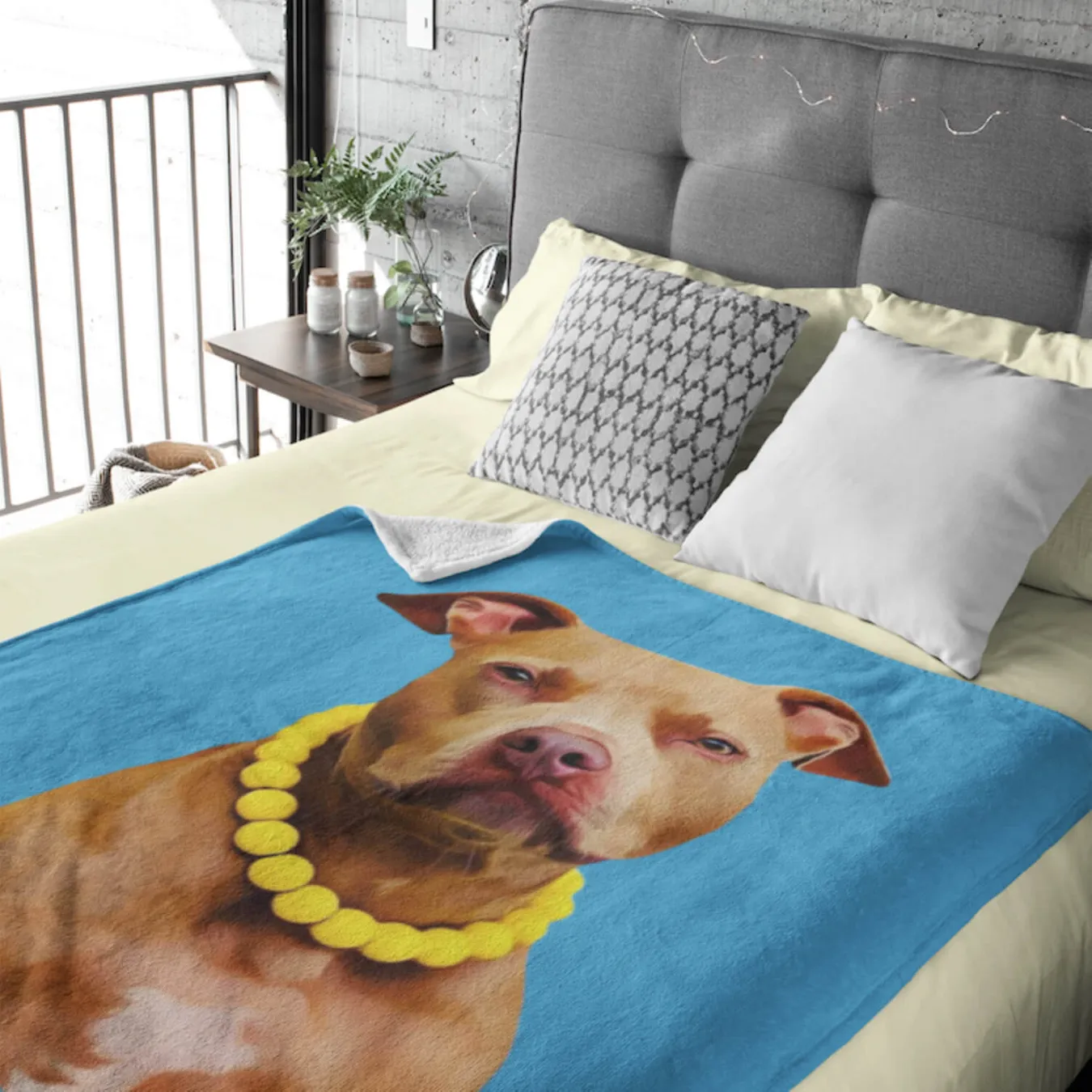 Select to view 'Custom Pet Photo Blankets' image