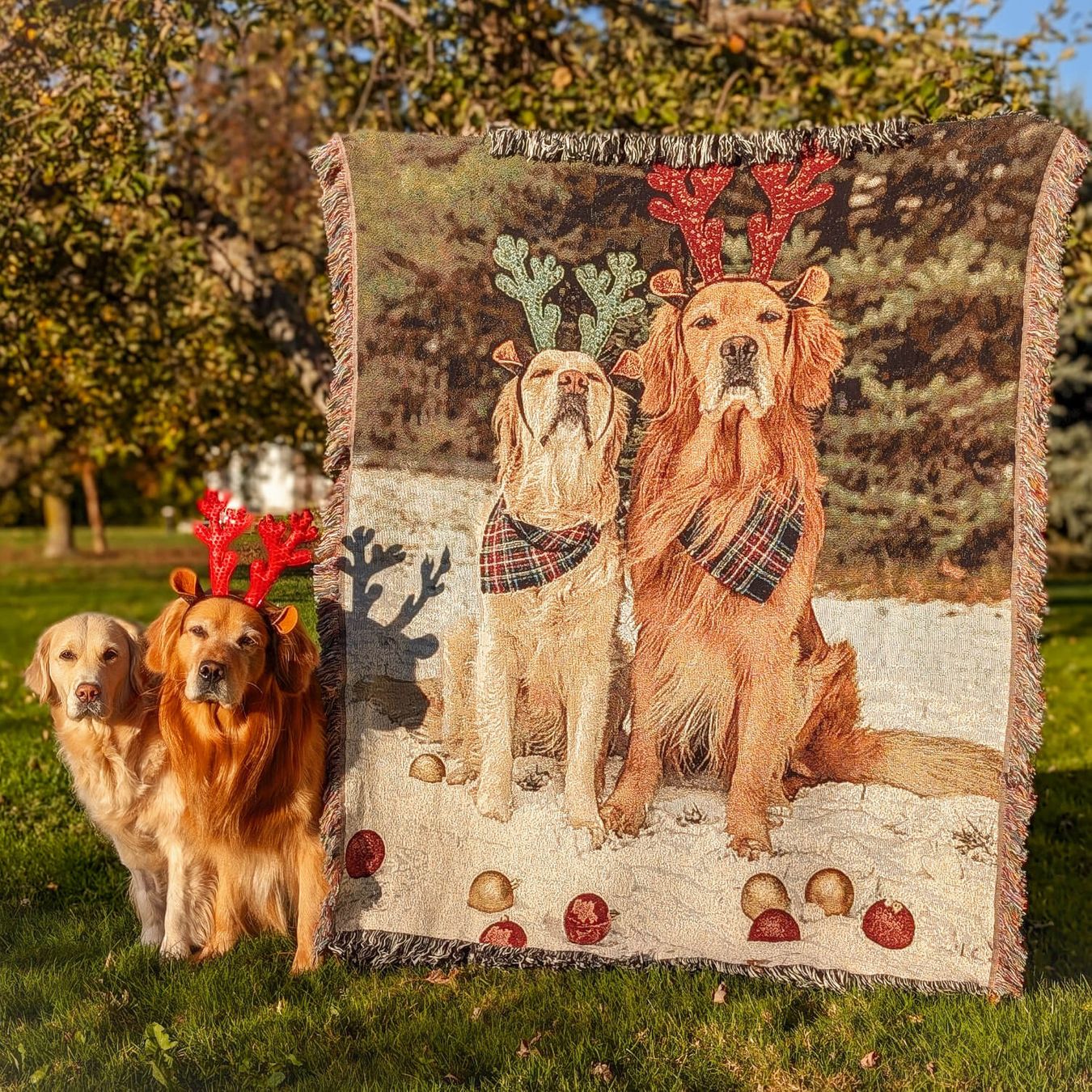 Select to view 'Custom Pet Photo Blankets' image