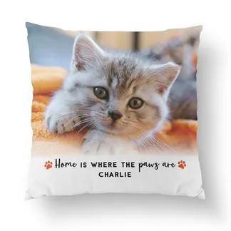 Where the Paws Are Pillow