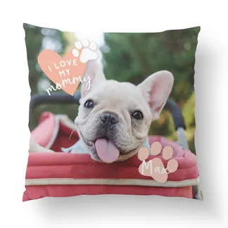 I Love Mommy Pillow